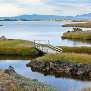 8-day self-drive tour in Iceland, lake Myvatn.