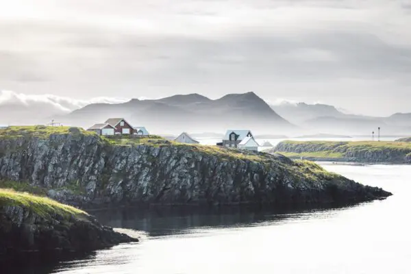 8-day self-drive tour in Iceland, Stykkishomur shore.