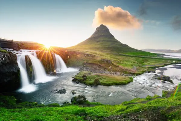 8-day self-drive tour in Iceland, Kirkjufell mountain.