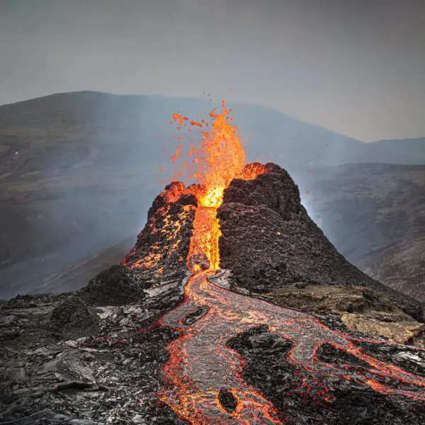 Vacation in Iceland, eruption in Reykjanes Peninsula.