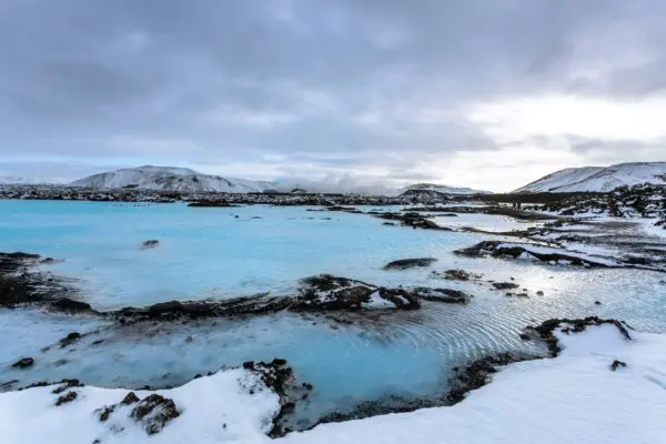 10-Day Winter Ring Road Tour Around Iceland, spa Blue Lagoon.