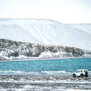 10-Day Winter Ring Road Tour Around Iceland, Kleifarvatn lake.