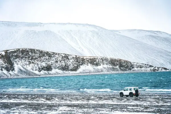 10-Day Winter Ring Road Tour Around Iceland, Kleifarvatn lake.
