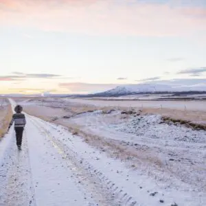10-Day Winter Ring Road Tour Around Iceland, sunny day.