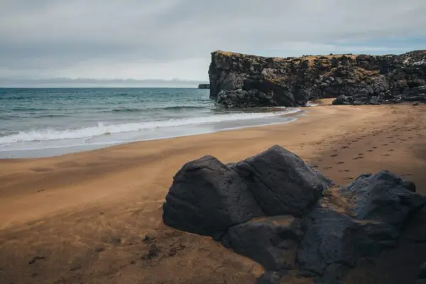 7-Day Self-Drive Trip with South Coast, West Iceland. Beach on the Snaefellsnes Peninsula.