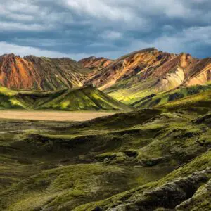 8-Day Highland Road & Hiking Trip in Iceland, Landmannalaugar mountains.