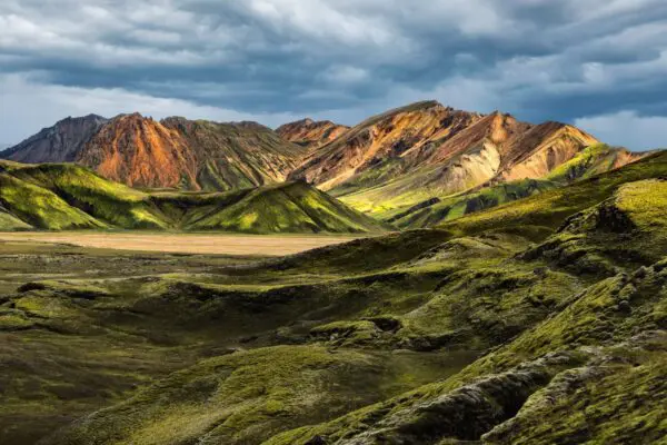 8-Day Highland Road & Hiking Trip in Iceland, Landmannalaugar mountains.