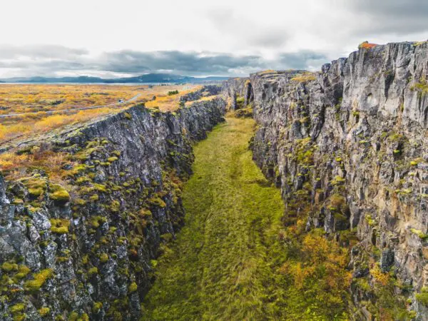 8-Day Highland Road & Hiking Trip in Iceland, Thingvellir park.