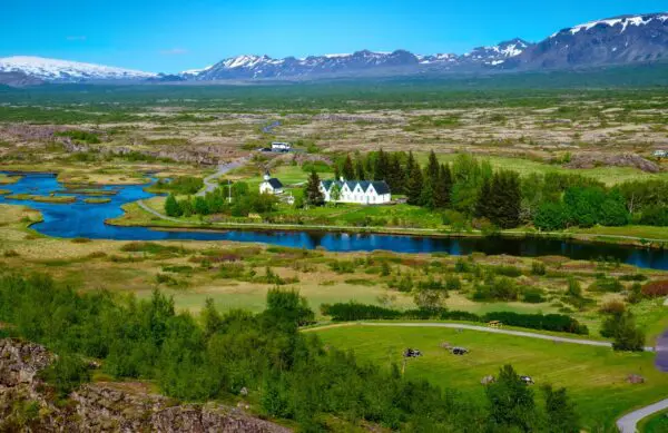 8-Day Highland Road & Hiking Trip in Iceland, Thingvellir National Park.