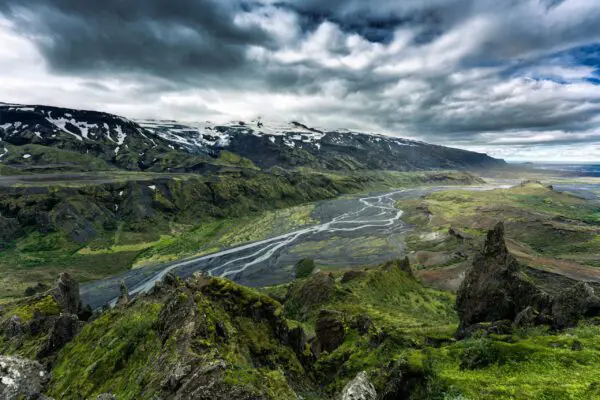 8-Day Highland Road & Hiking Trip in Iceland, Thorsmork valley.