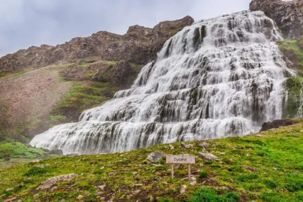 8-Day Self-Drive Road Trip around Wild Westfjords, Dynjandi waterfall.