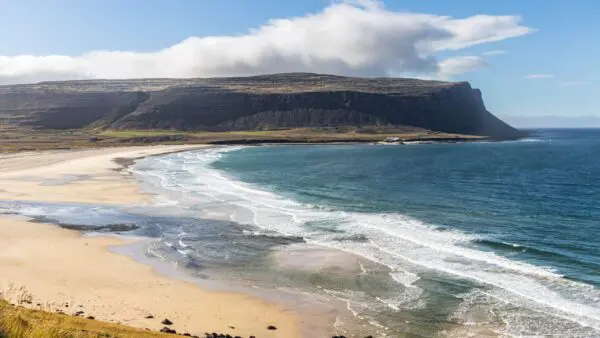 8-Day Self-Drive Road Trip around Wild Westfjords, Raudasandur beach.