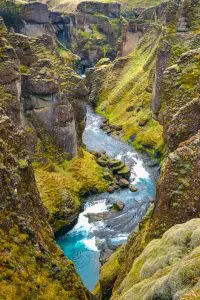 Ring Road Trips in Iceland, Fjardargljufur Canyon.