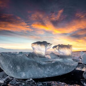 9-day self-drive tour around Iceland, Diamond Beach.