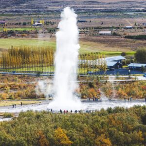 9-day self-drive tour around Iceland, Strokkur geyser.