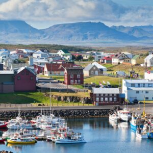 9-day self-drive tour around Iceland, Stykkisholmur in Snaefellsnes Peninsula.