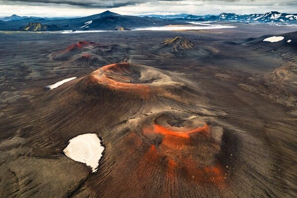 Self-drive tours in Iceland, volcanoes in the Highlands.
