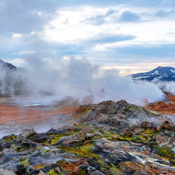 Vacation in Iceland, Hverir area in the North.