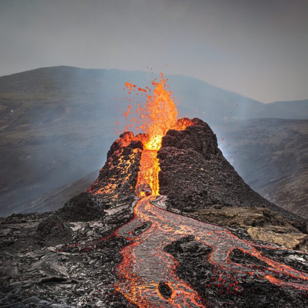 Vacation in Iceland, eruption in Reykjanes Peninsula.
