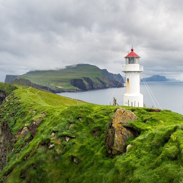 Vacation in the Faroe Islands, Mykines lighthouse.