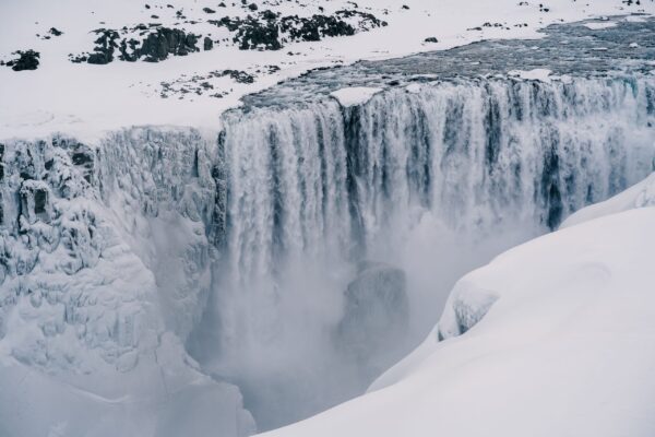 10-Day Winter Ring Road Tour Around Iceland, stunning waterfall.