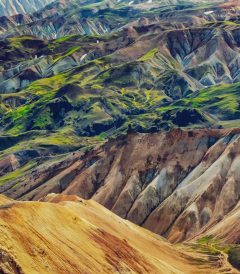 8-Day Highland Road & Hiking Trip in Iceland, colorful mountains in Landmannalaugar.