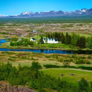 8-Day Highland Road & Hiking Trip in Iceland, Thingvellir National Park.