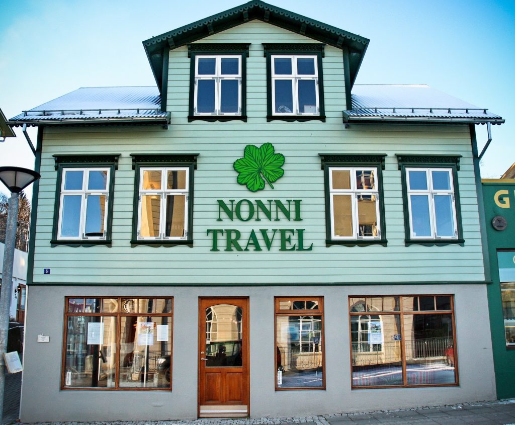 Nonni Travel Office in Akureyri.