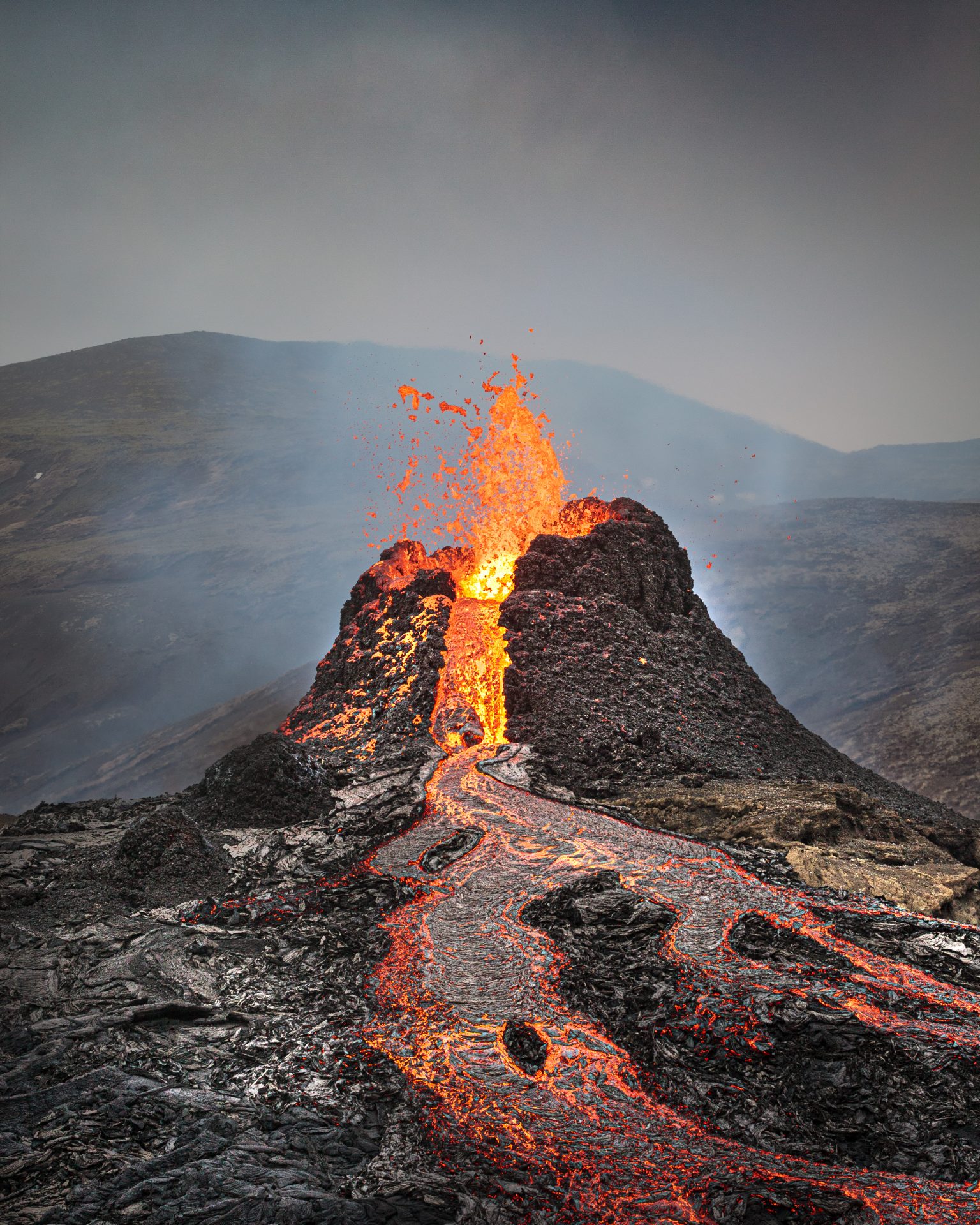 Volcano Trips in Iceland, eruption in Reykjanes Peninsula.